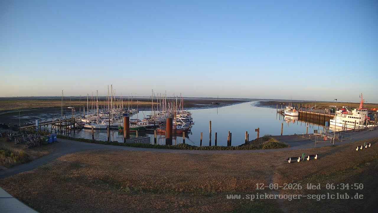 Archiv Foto Webcam Segelclub Spiekeroog