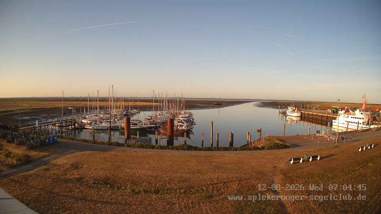 Archiv Foto Webcam Segelclub Spiekeroog