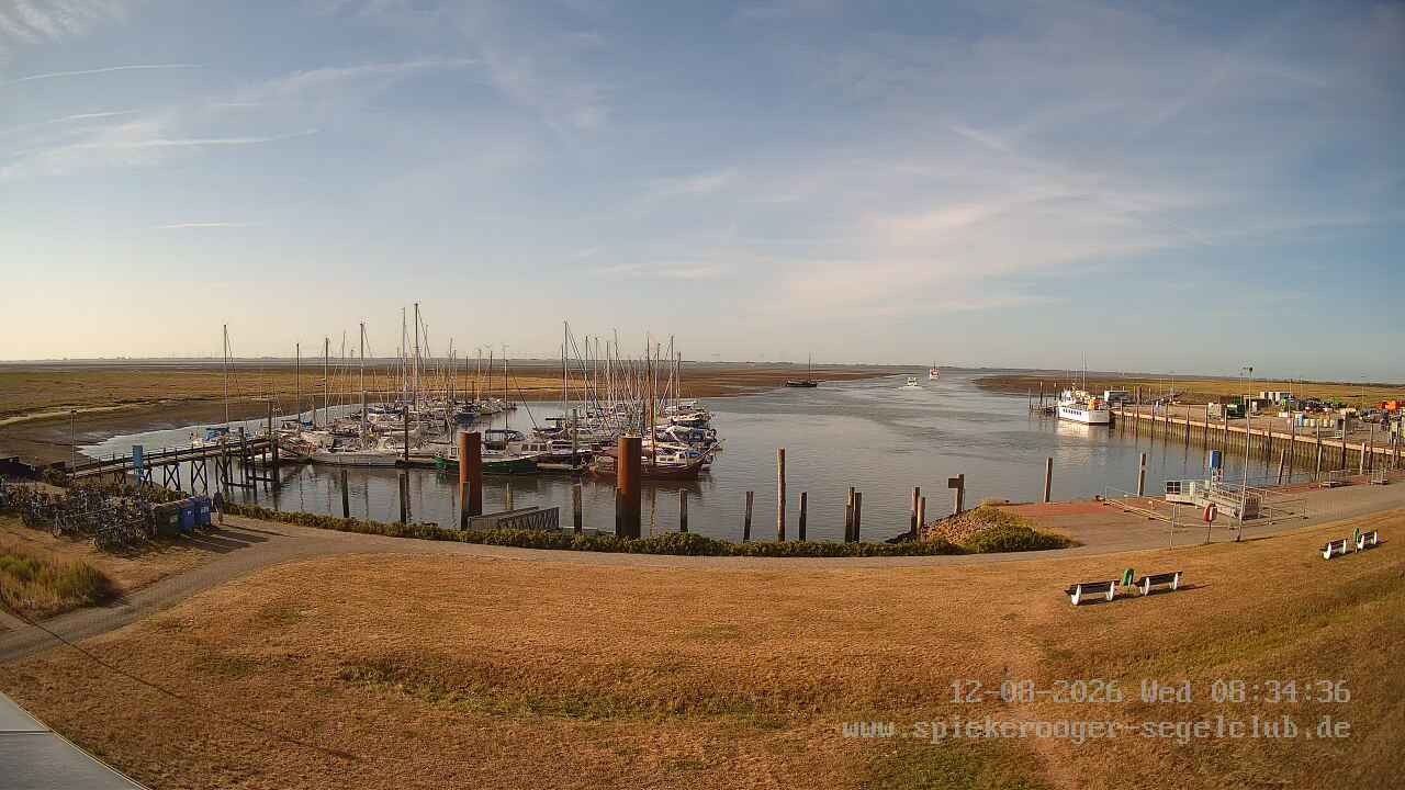 Archiv Foto Webcam Segelclub Spiekeroog