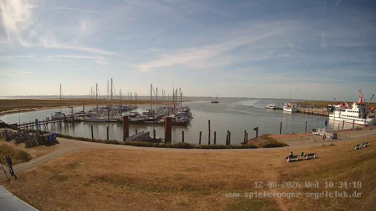 Archiv Foto Webcam Segelclub Spiekeroog