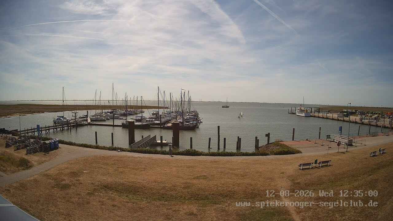 Archiv Foto Webcam Segelclub Spiekeroog