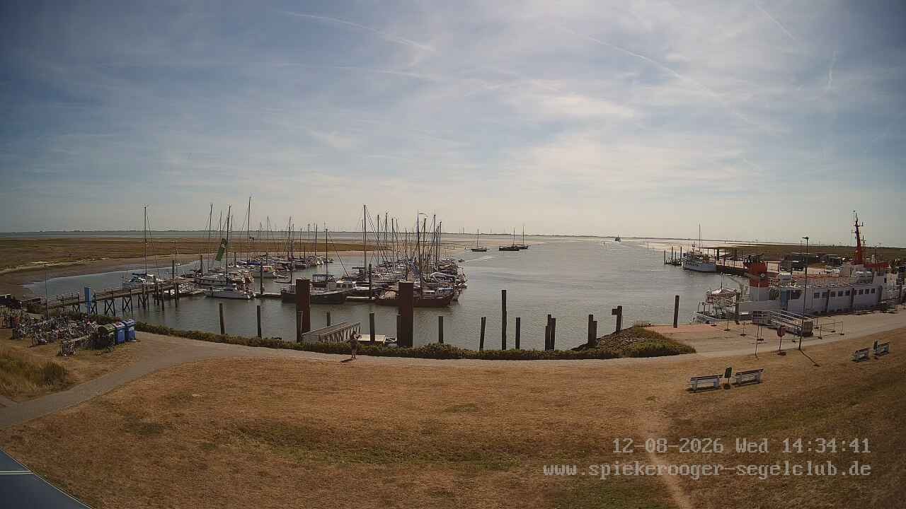 Archiv Foto Webcam Segelclub Spiekeroog