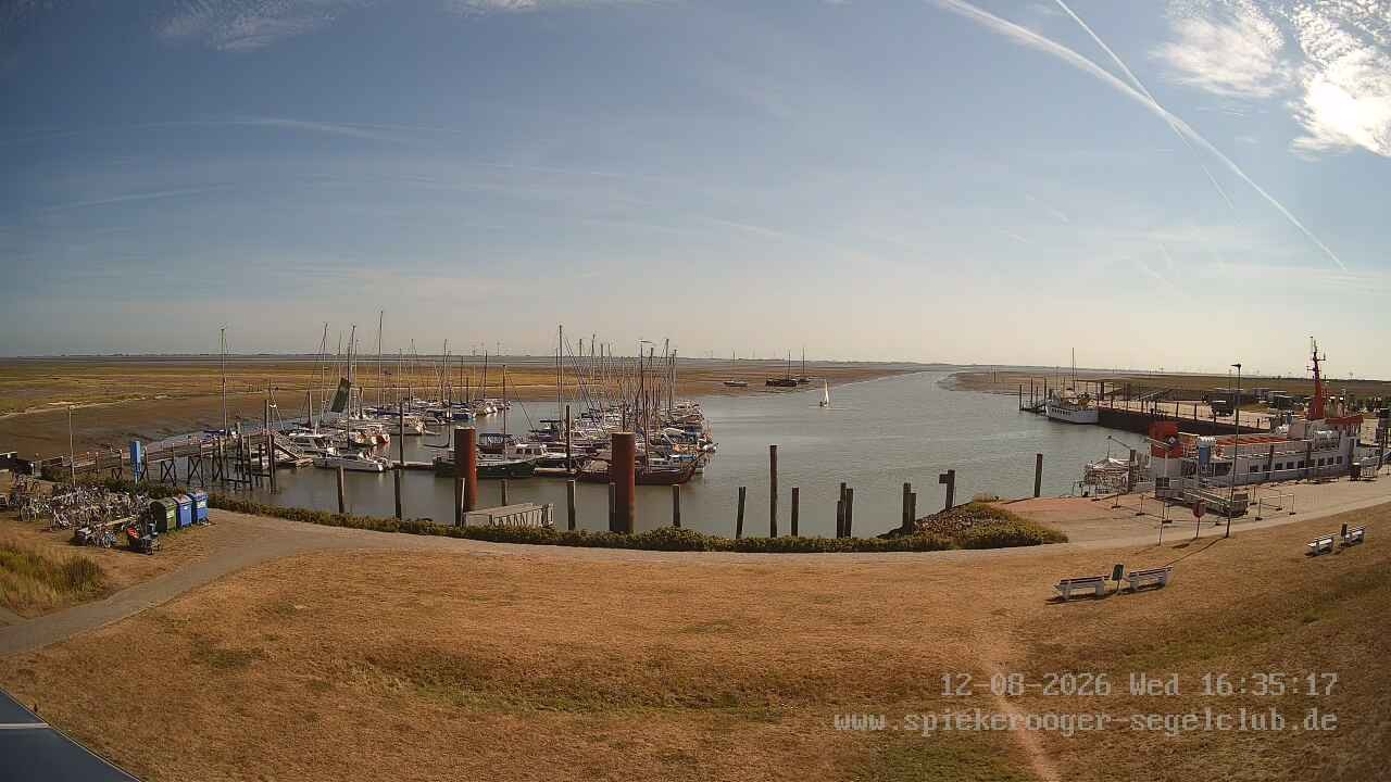 Archiv Foto Webcam Segelclub Spiekeroog