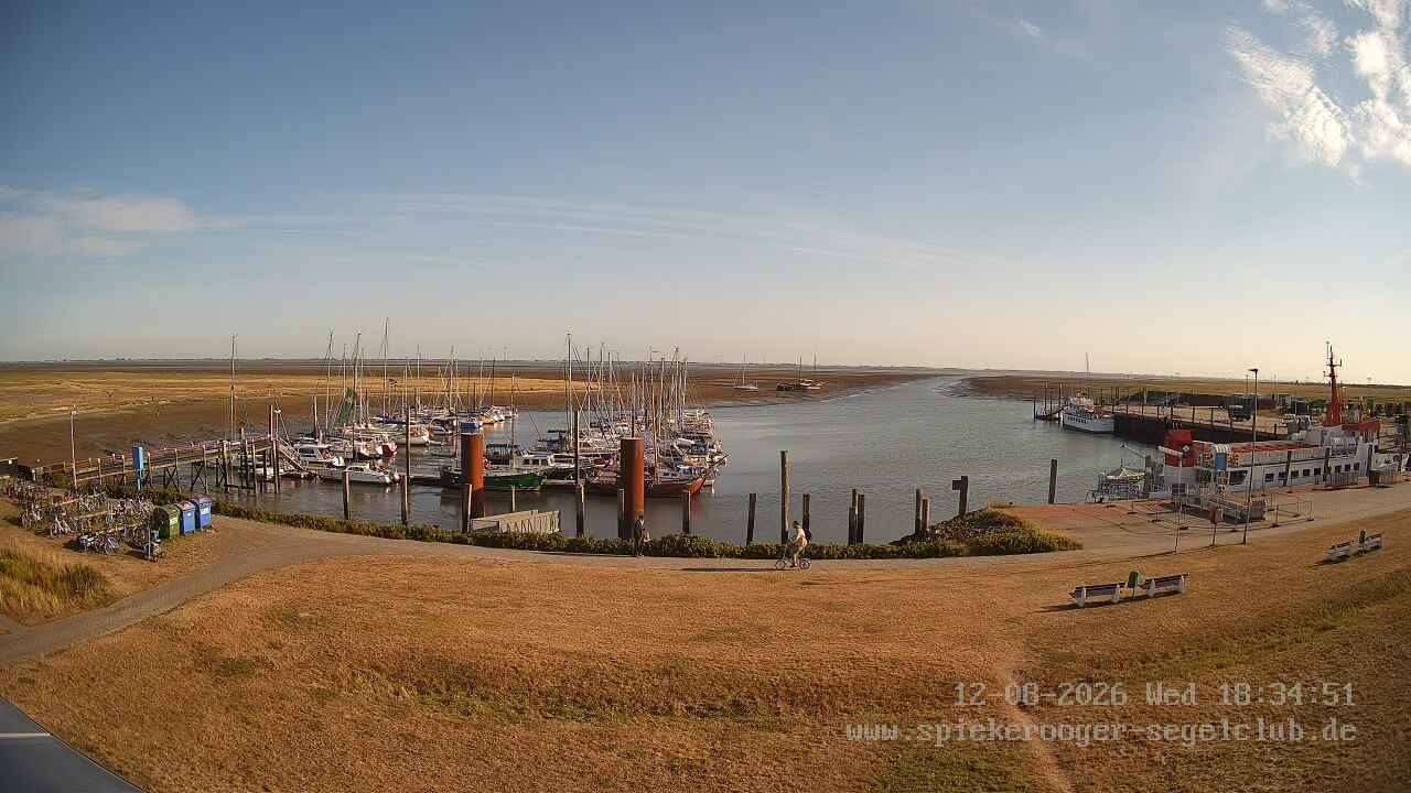 Archiv Foto Webcam Segelclub Spiekeroog