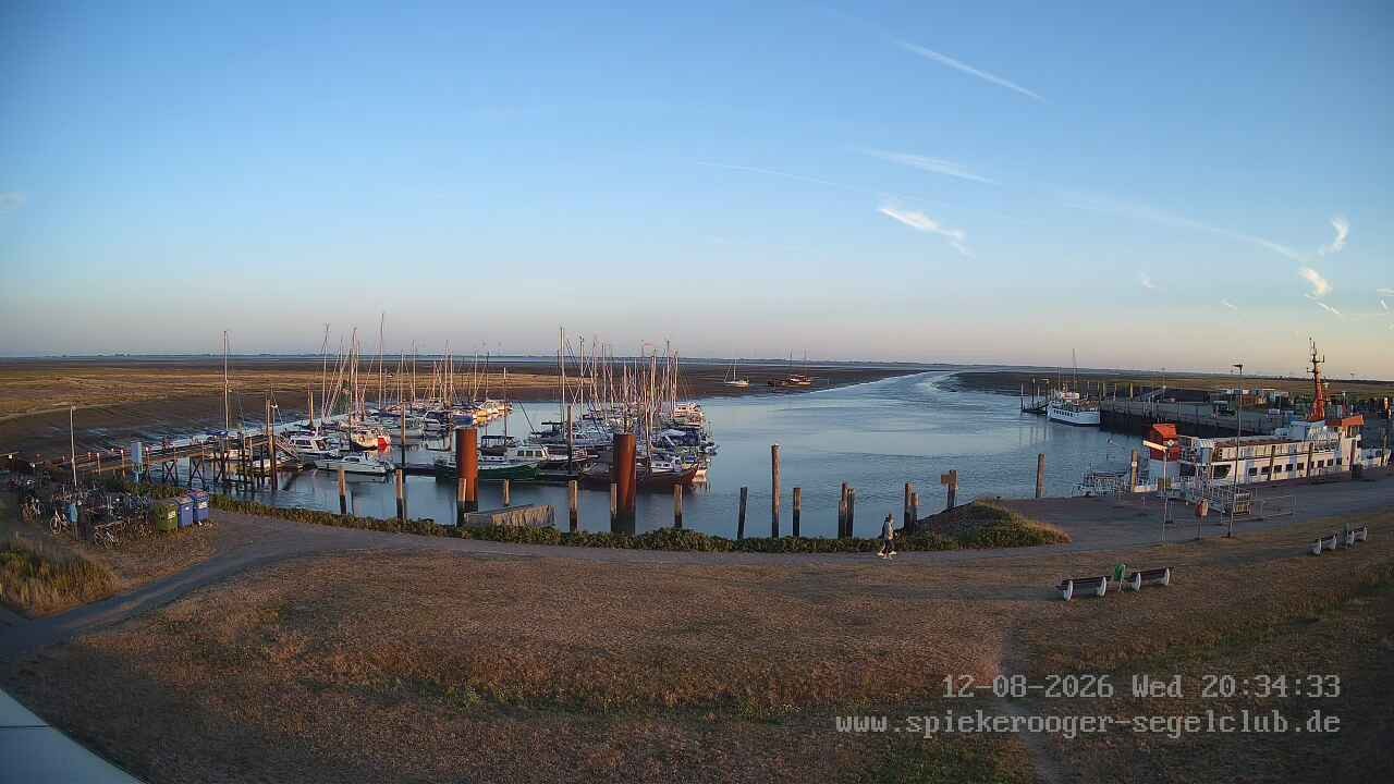 Archiv Foto Webcam Segelclub Spiekeroog