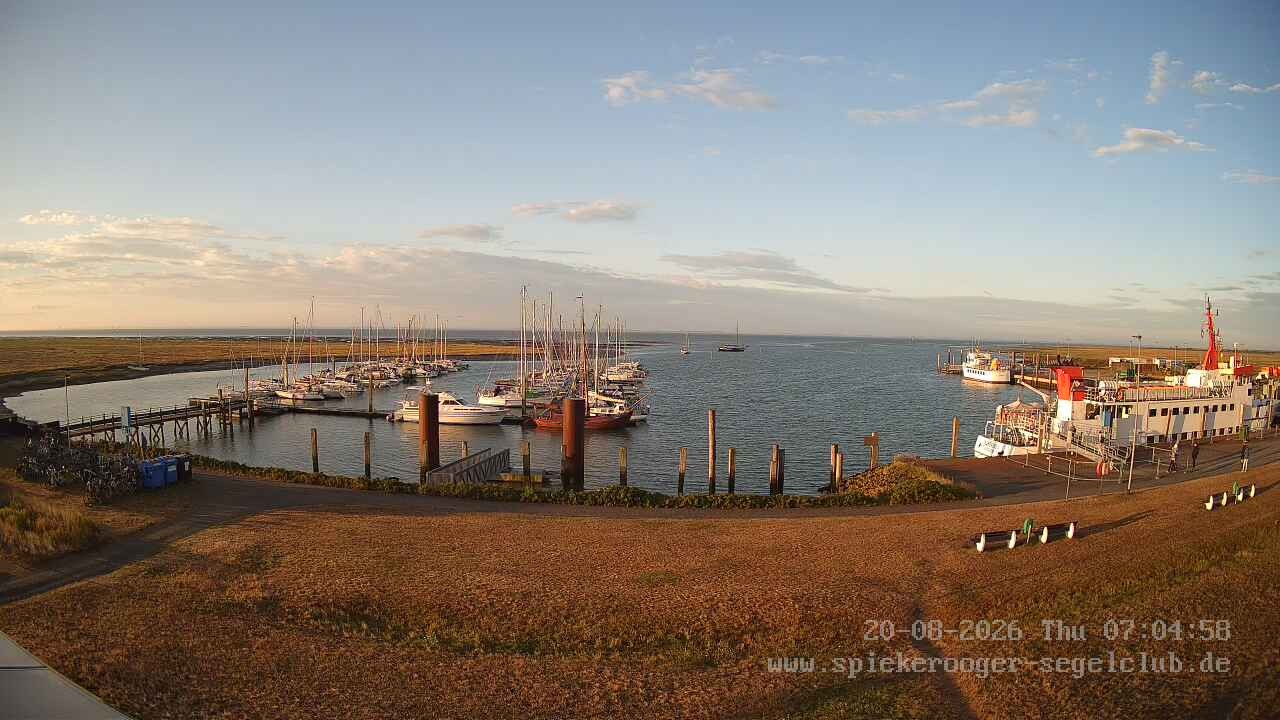 Archiv Foto Webcam Segelclub Spiekeroog