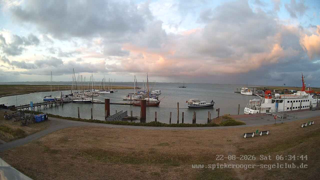 Archiv Foto Webcam Segelclub Spiekeroog