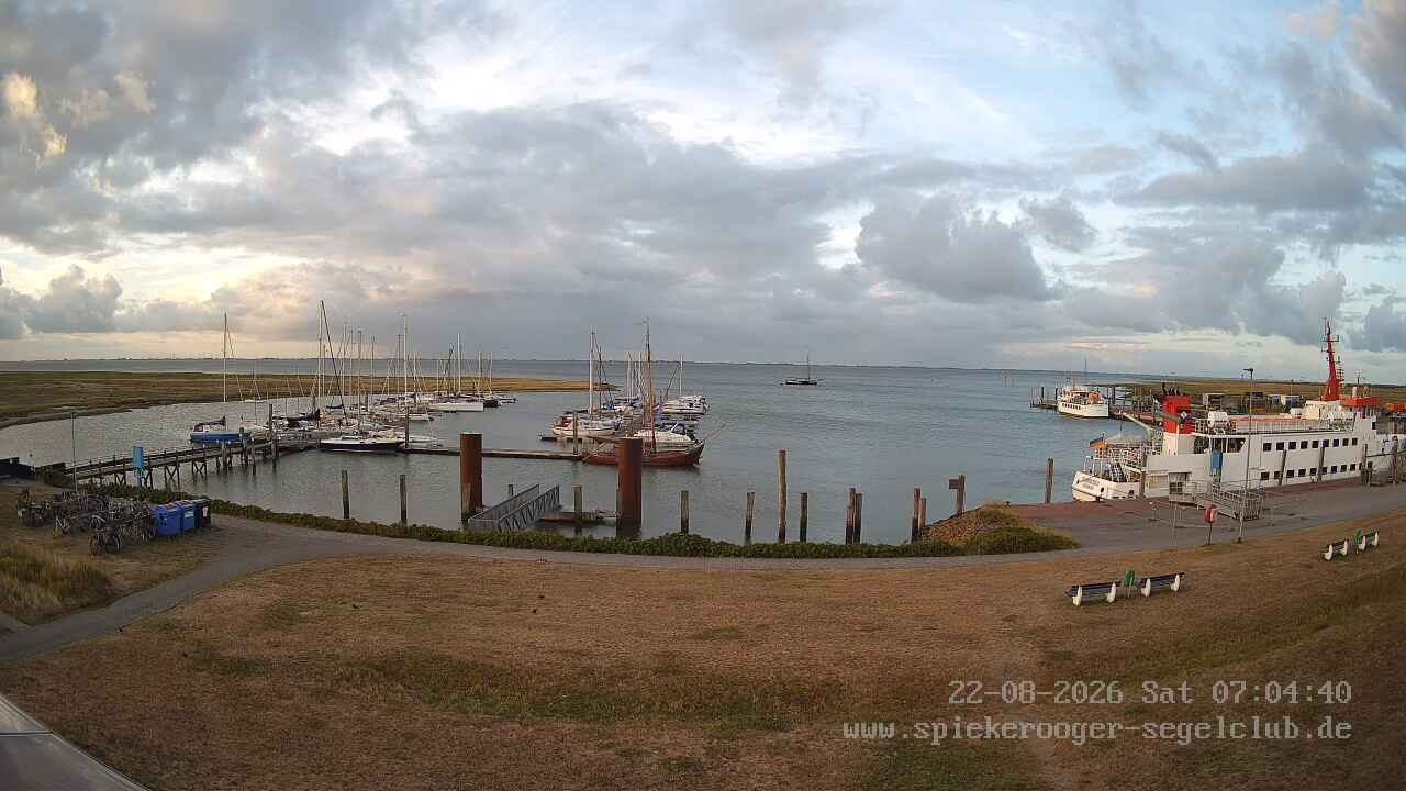 Archiv Foto Webcam Segelclub Spiekeroog