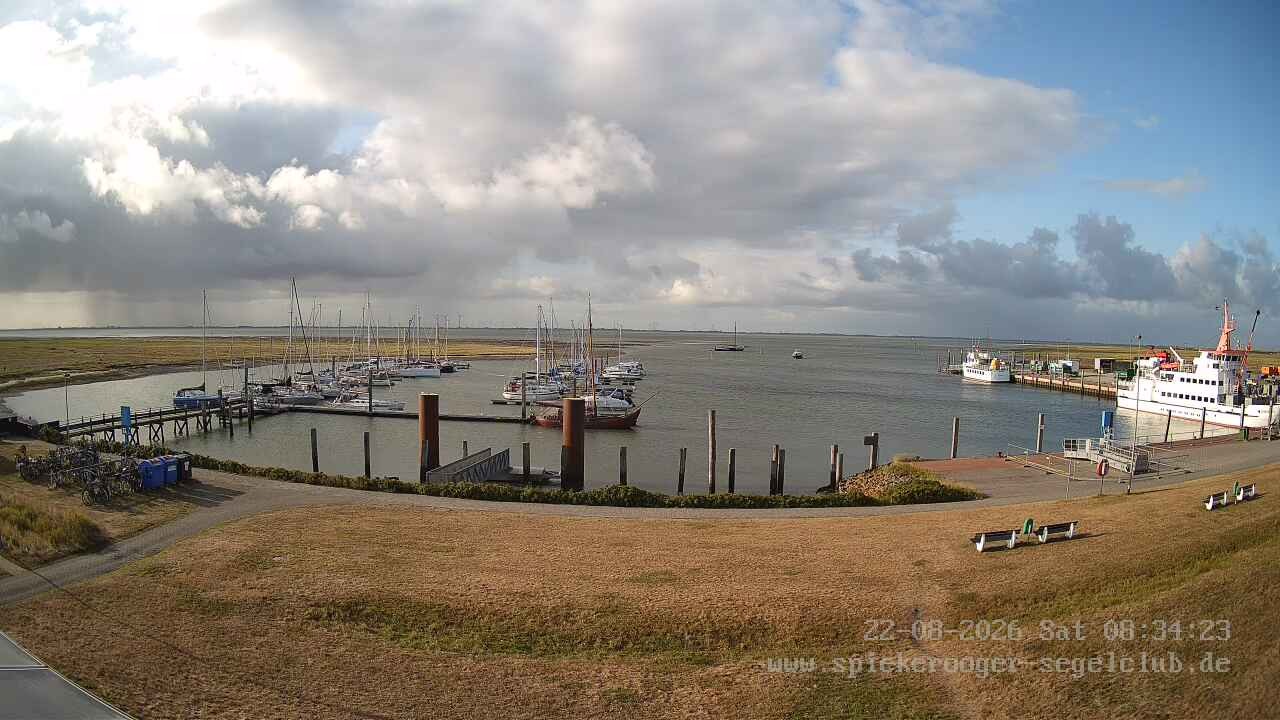 Archiv Foto Webcam Segelclub Spiekeroog