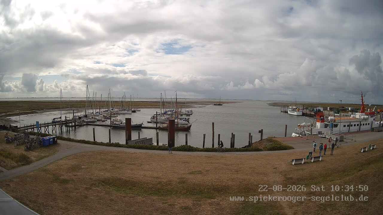 Archiv Foto Webcam Segelclub Spiekeroog