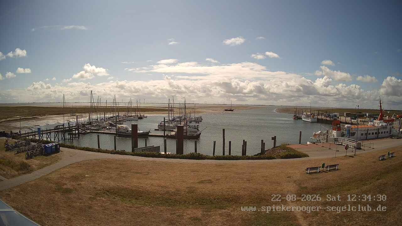 Archiv Foto Webcam Segelclub Spiekeroog
