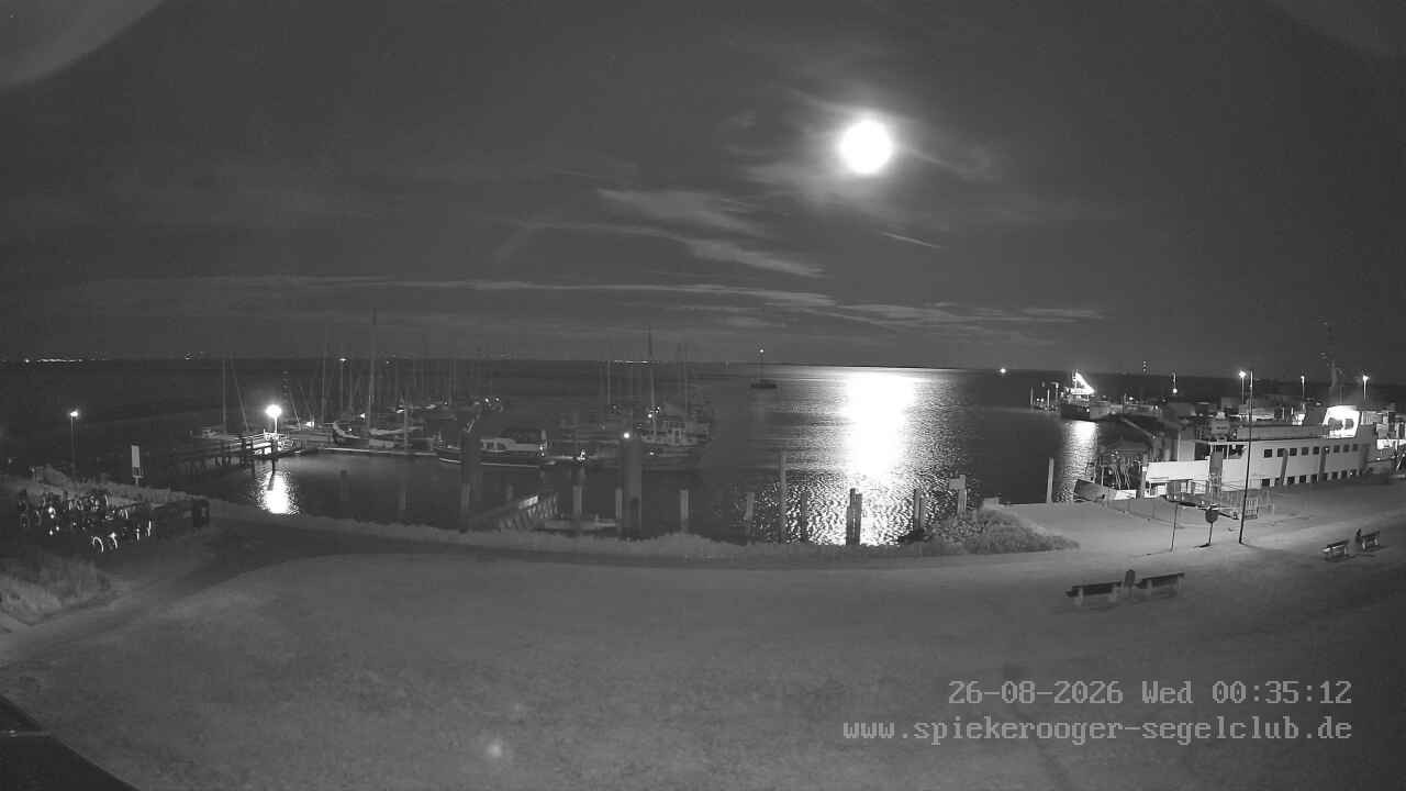 Archived image Webcam Sailing Club Spiekeroog