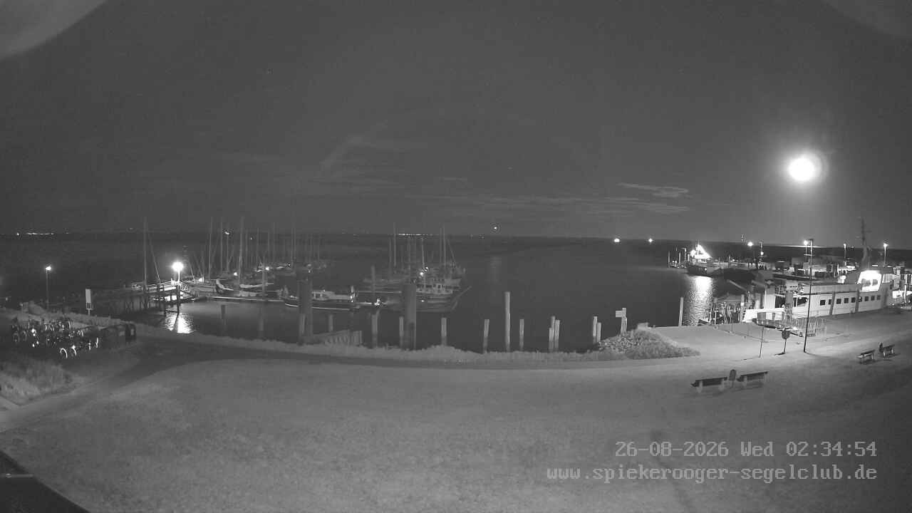 Archived image Webcam Sailing Club Spiekeroog