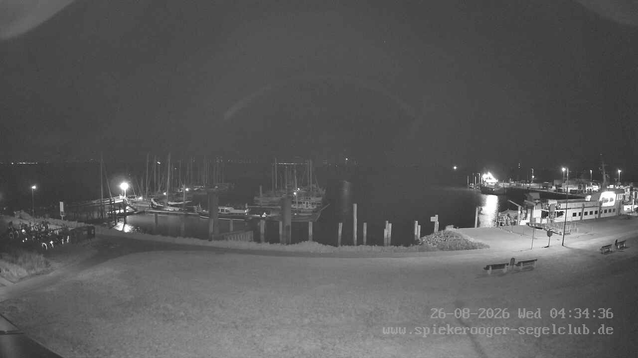 Archived image Webcam Sailing Club Spiekeroog