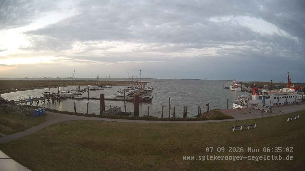 Archiv Foto Webcam Segelclub Spiekeroog