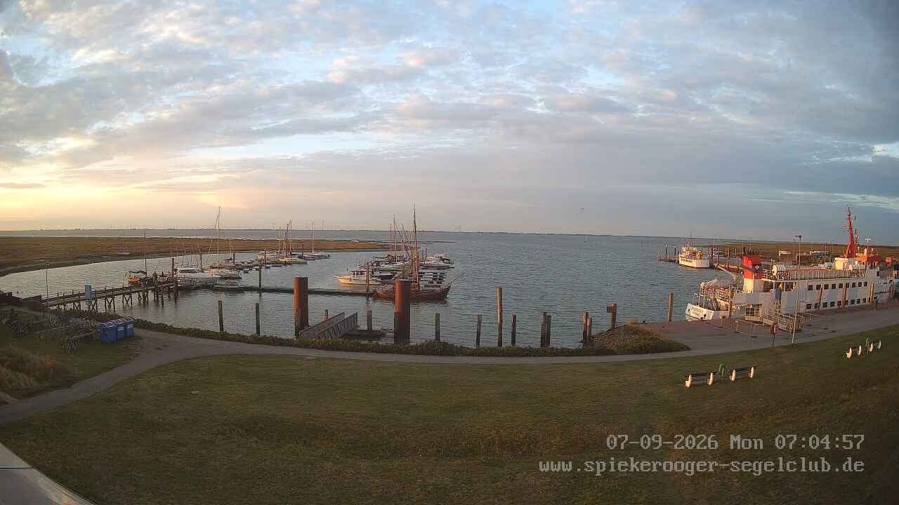 Archiv Foto Webcam Segelclub Spiekeroog