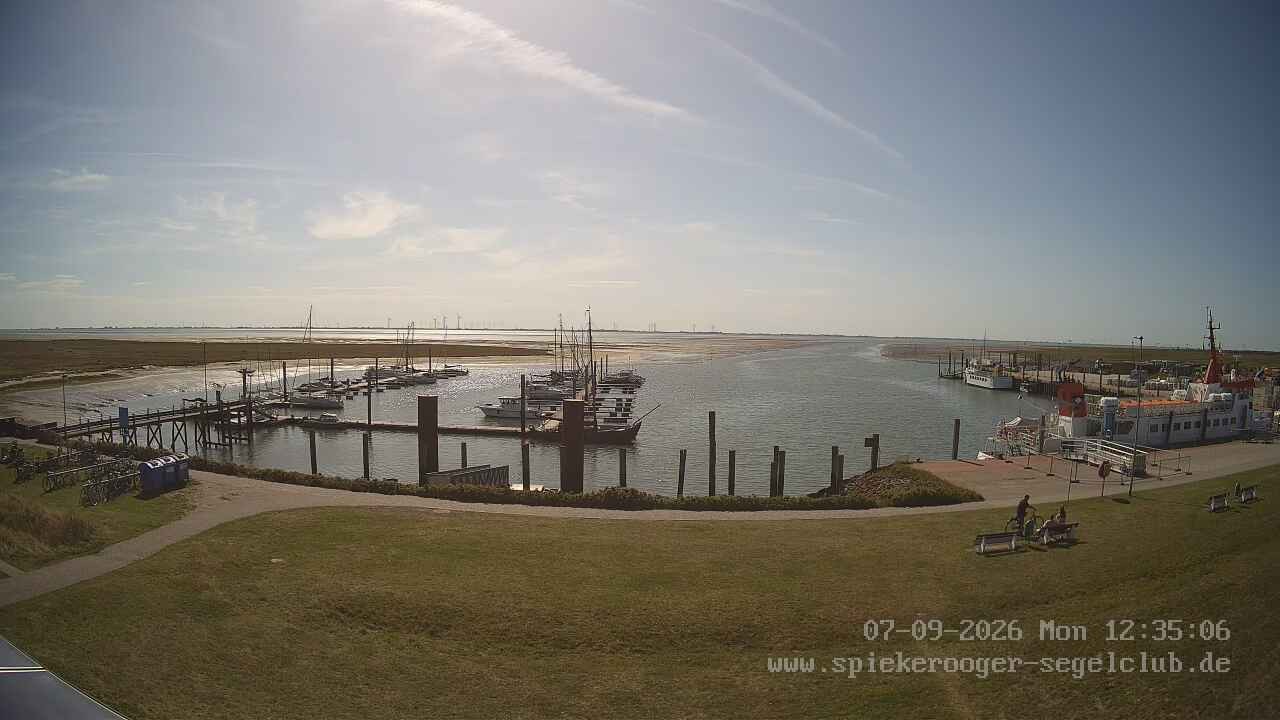 Archiv Foto Webcam Segelclub Spiekeroog