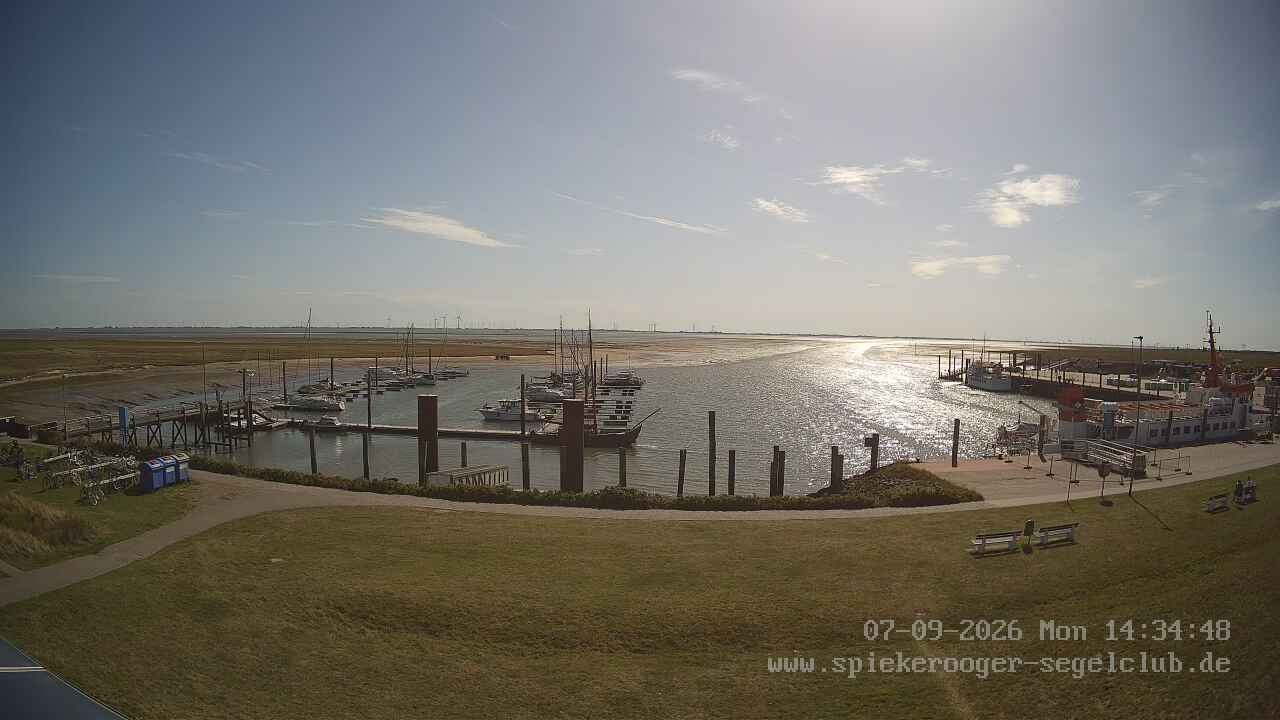 Archiv Foto Webcam Segelclub Spiekeroog