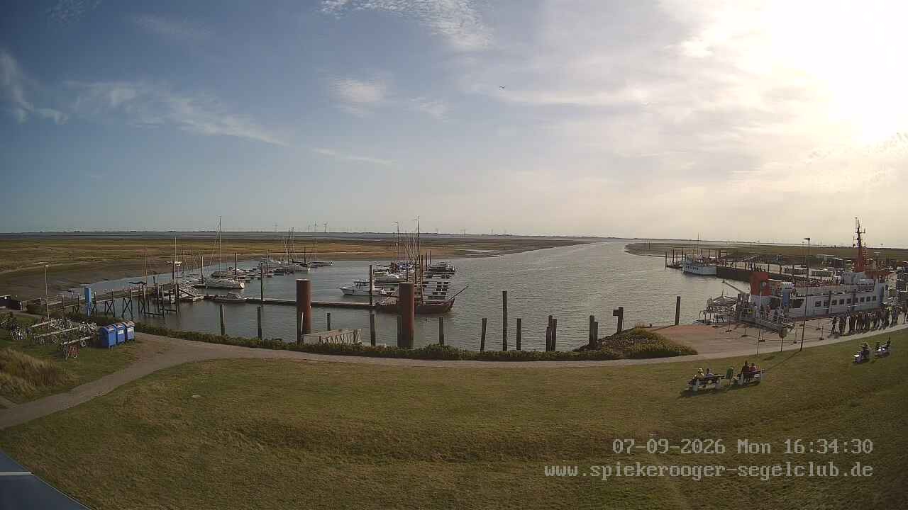 Archiv Foto Webcam Segelclub Spiekeroog