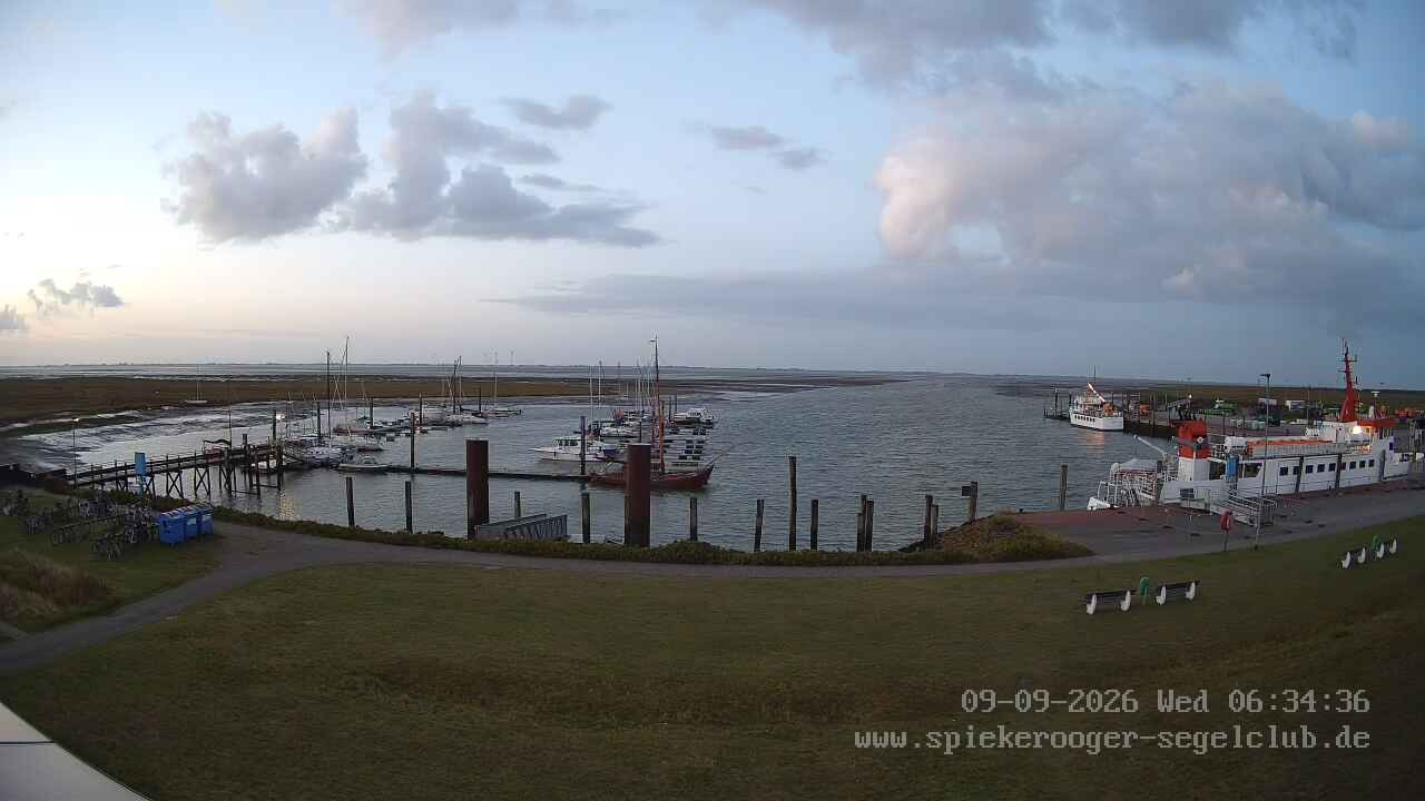 Archiv Foto Webcam Segelclub Spiekeroog