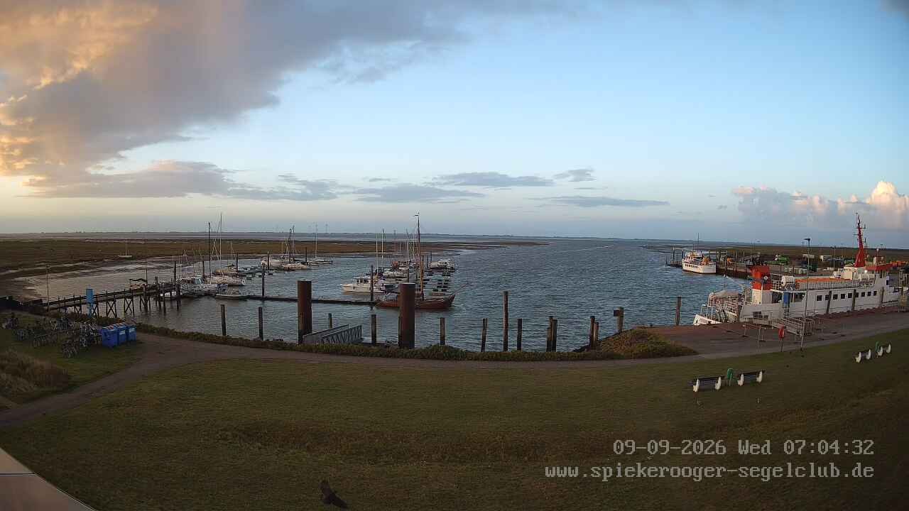 Archiv Foto Webcam Segelclub Spiekeroog