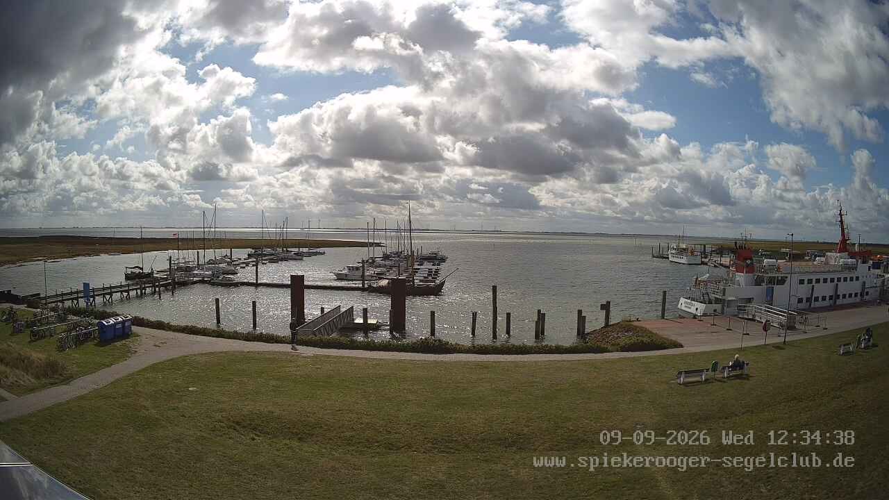 Archiv Foto Webcam Segelclub Spiekeroog