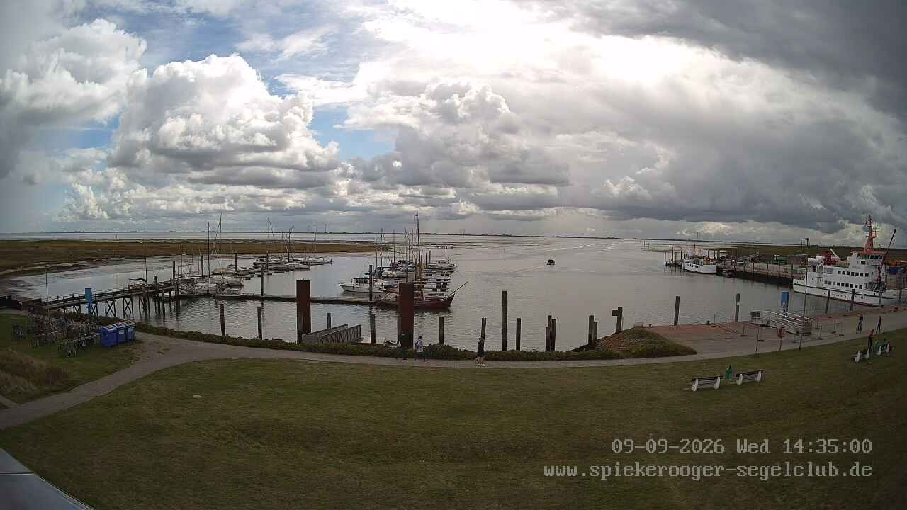 Archiv Foto Webcam Segelclub Spiekeroog