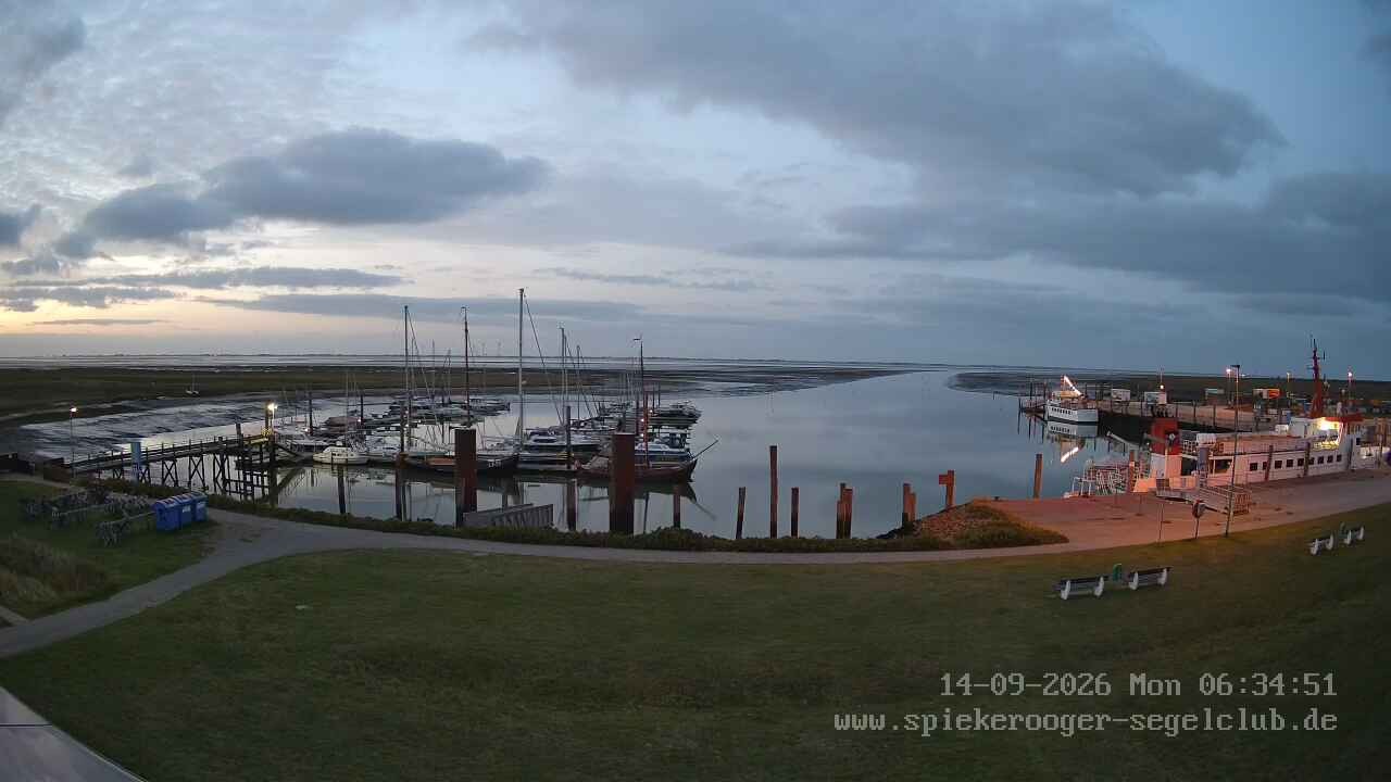 Archiv Foto Webcam Segelclub Spiekeroog