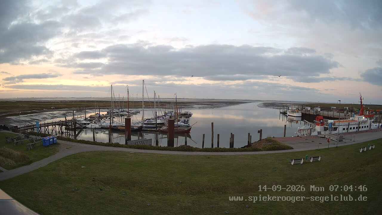 Archiv Foto Webcam Segelclub Spiekeroog