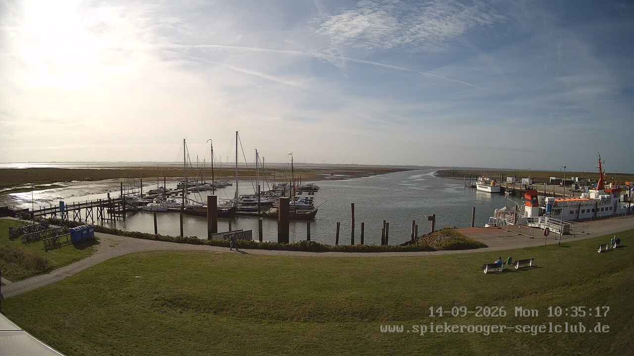 Archiv Foto Webcam Segelclub Spiekeroog