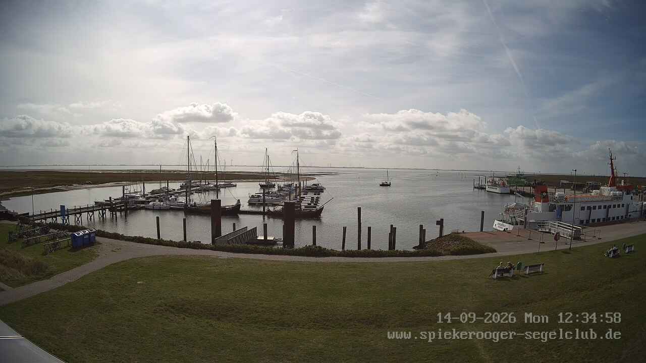 Archiv Foto Webcam Segelclub Spiekeroog