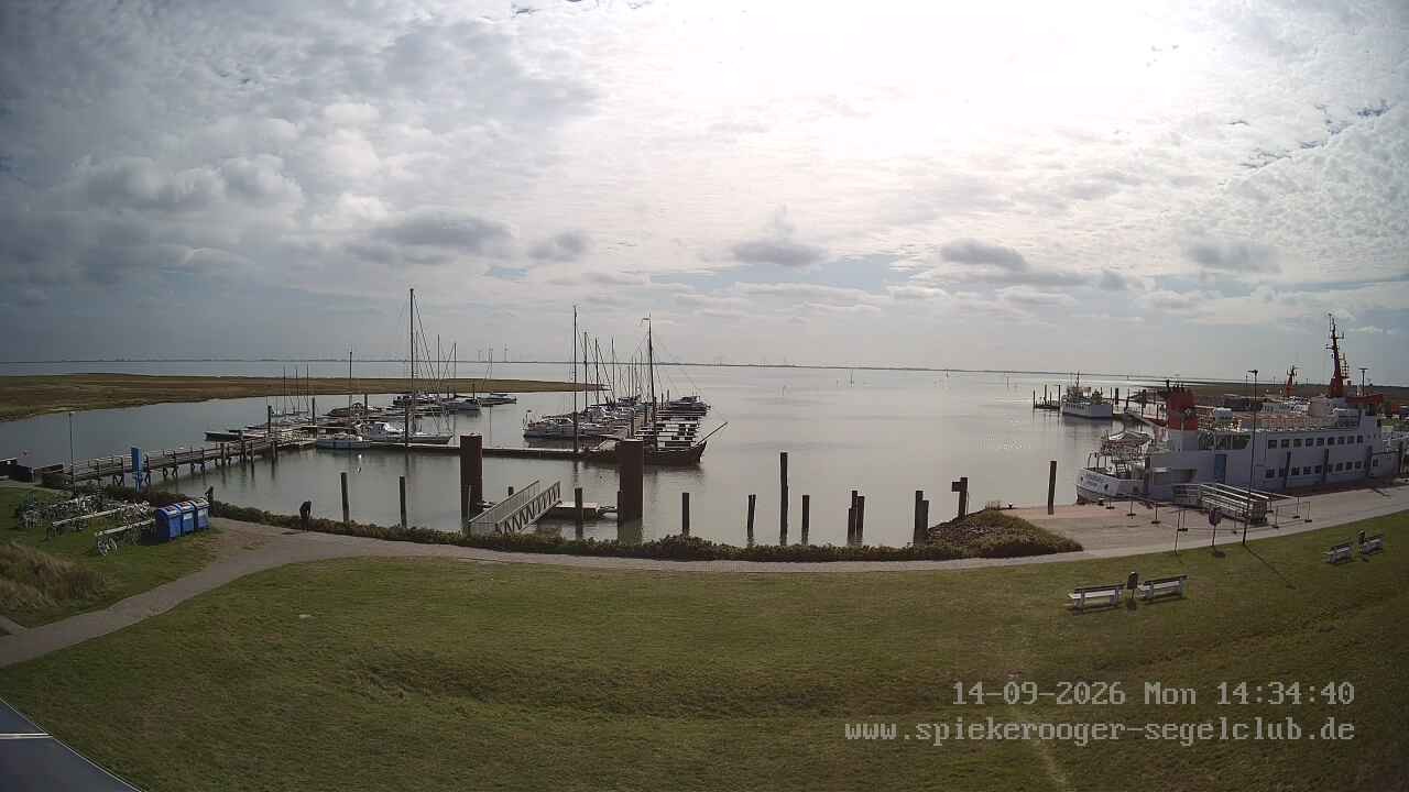 Archiv Foto Webcam Segelclub Spiekeroog