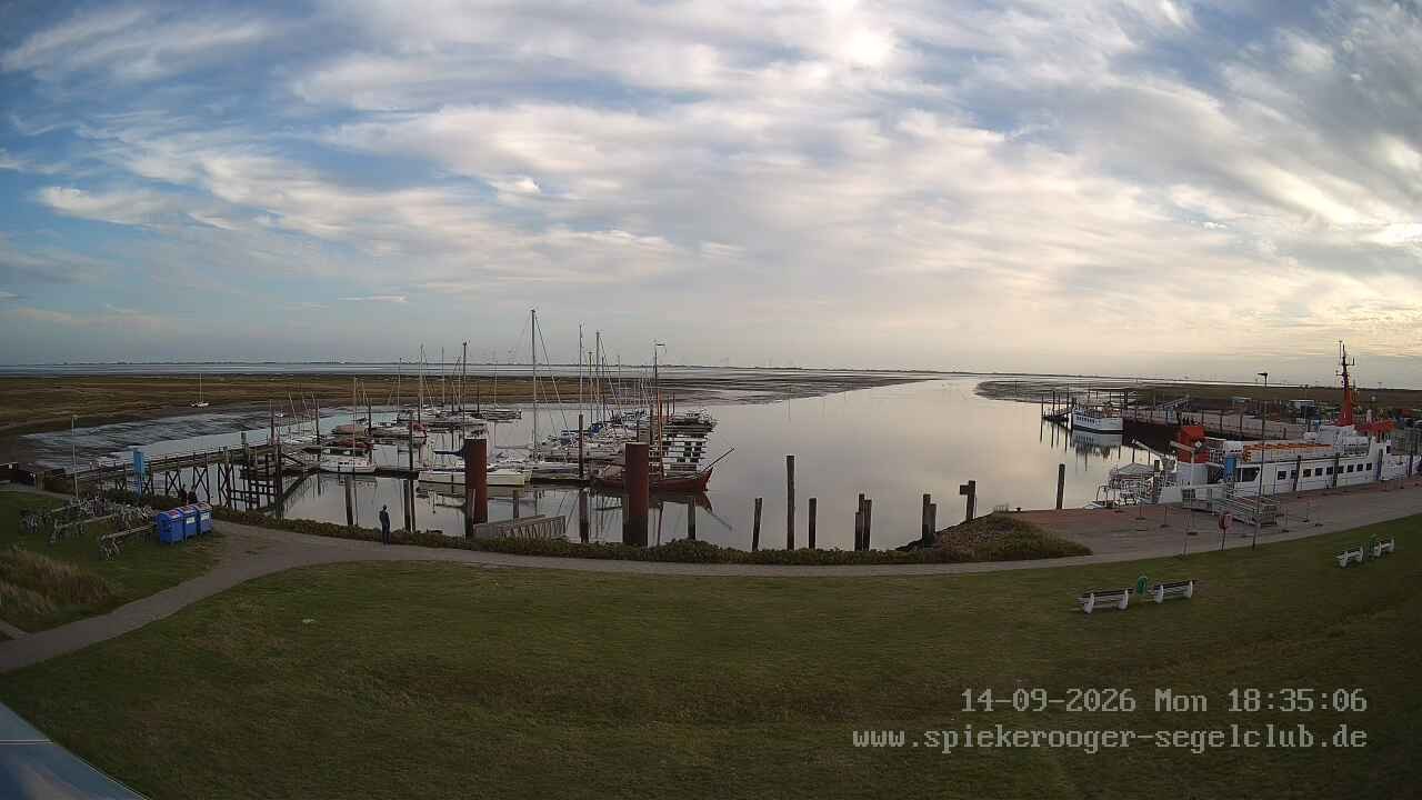 Archiv Foto Webcam Segelclub Spiekeroog