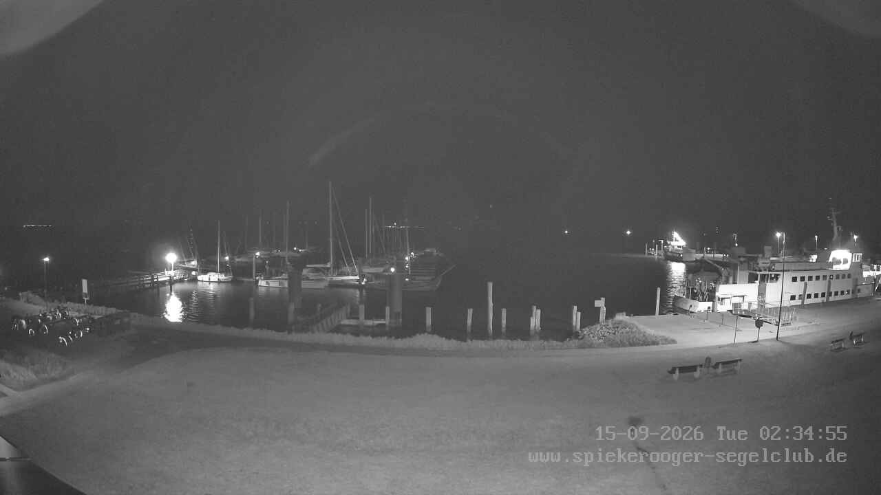 Archiv Foto Webcam Segelclub Spiekeroog