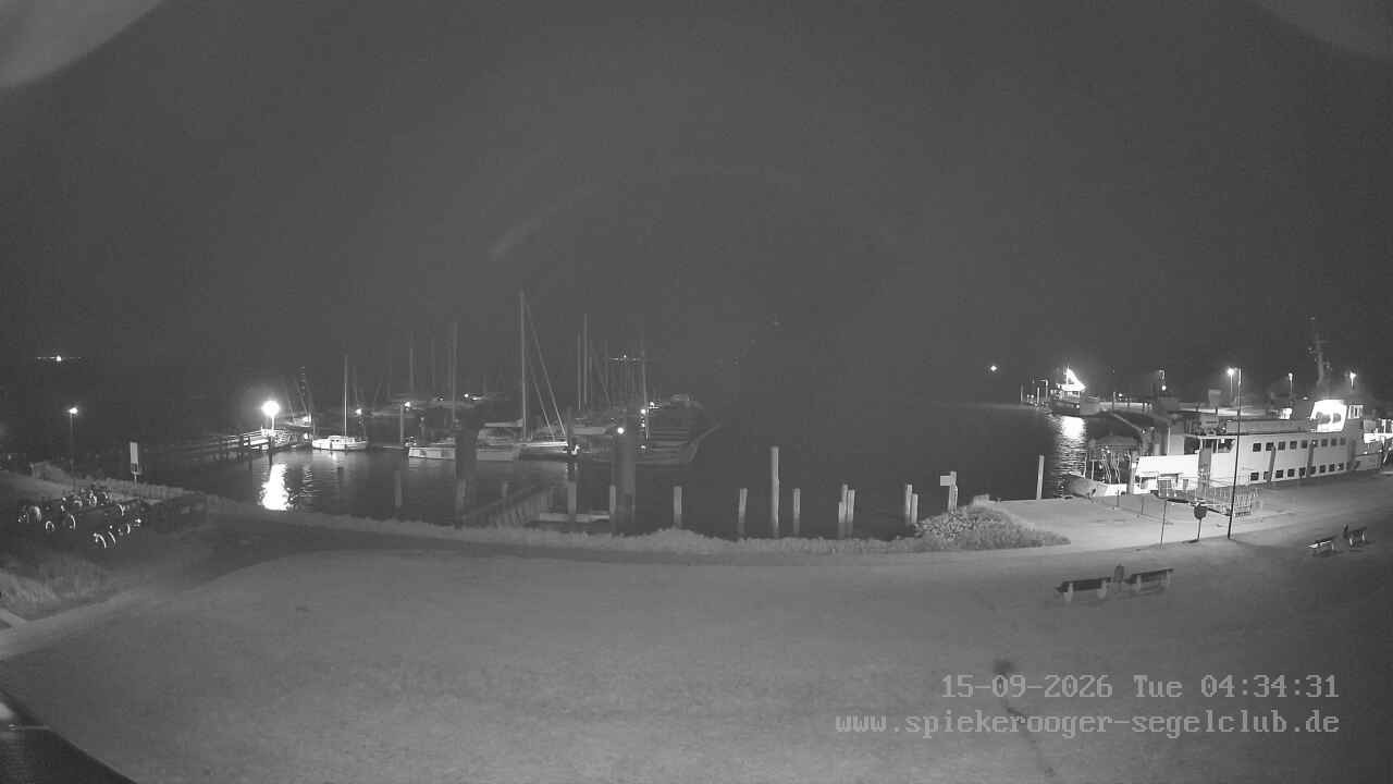 Archiv Foto Webcam Segelclub Spiekeroog