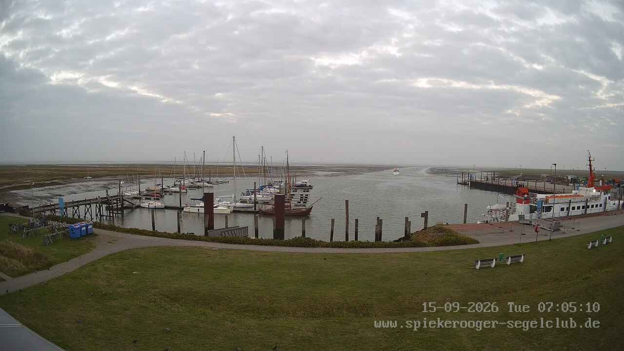Archiv Foto Webcam Segelclub Spiekeroog