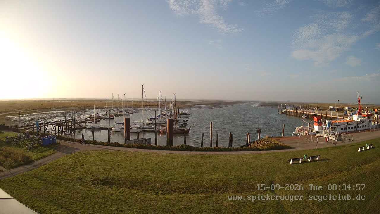 Archiv Foto Webcam Segelclub Spiekeroog