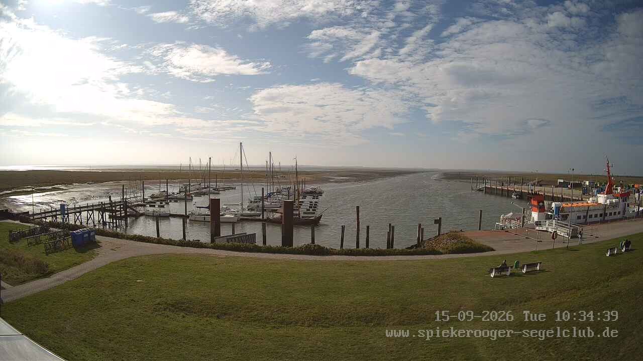 Archiv Foto Webcam Segelclub Spiekeroog