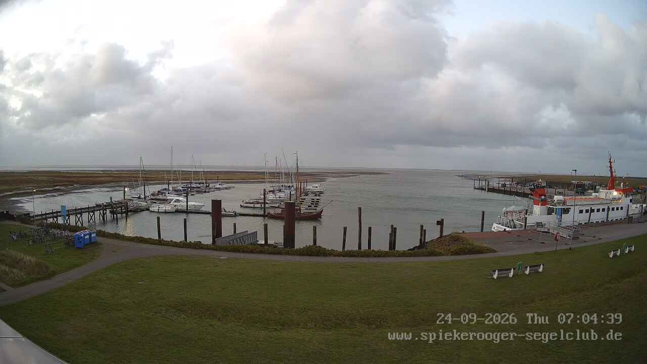 Archiv Foto Webcam Segelclub Spiekeroog