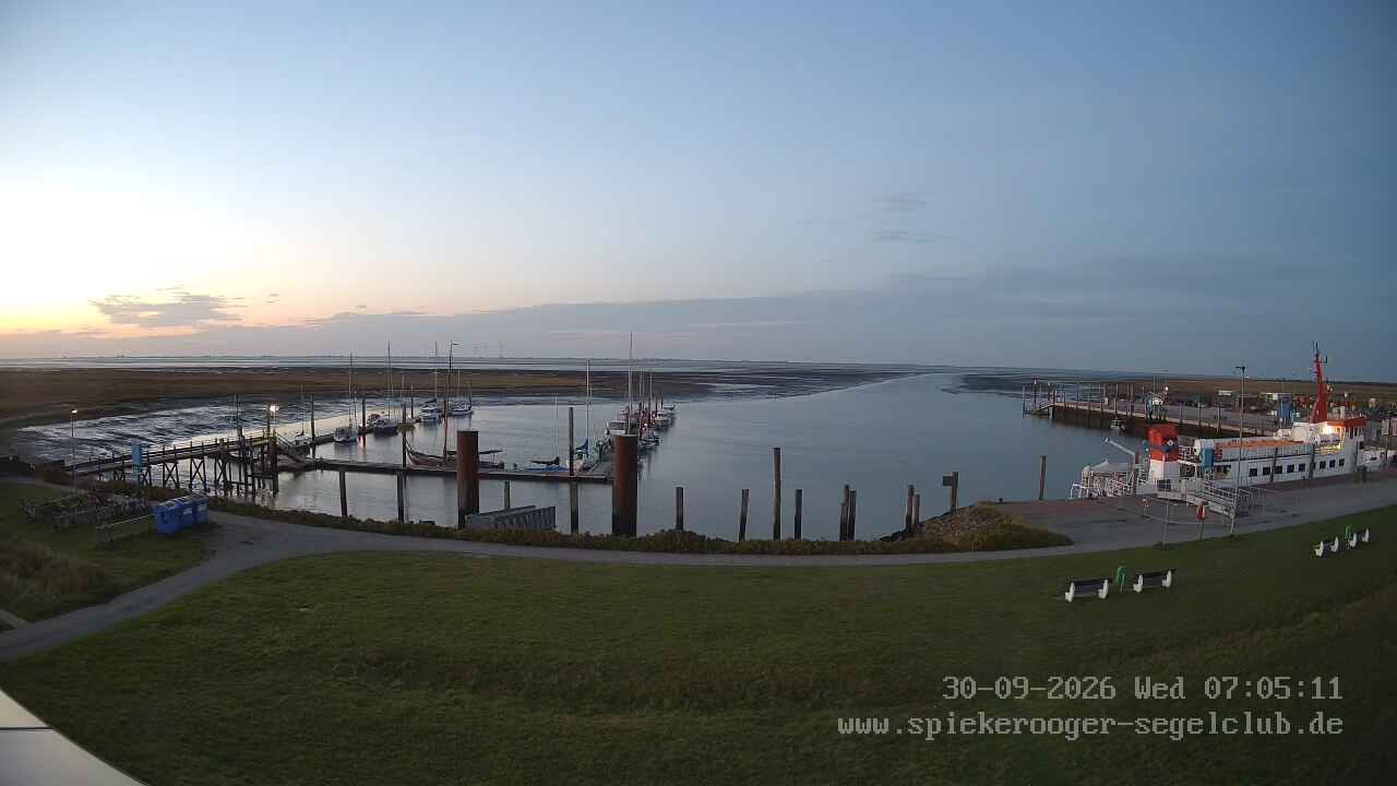 Archiv Foto Webcam Segelclub Spiekeroog