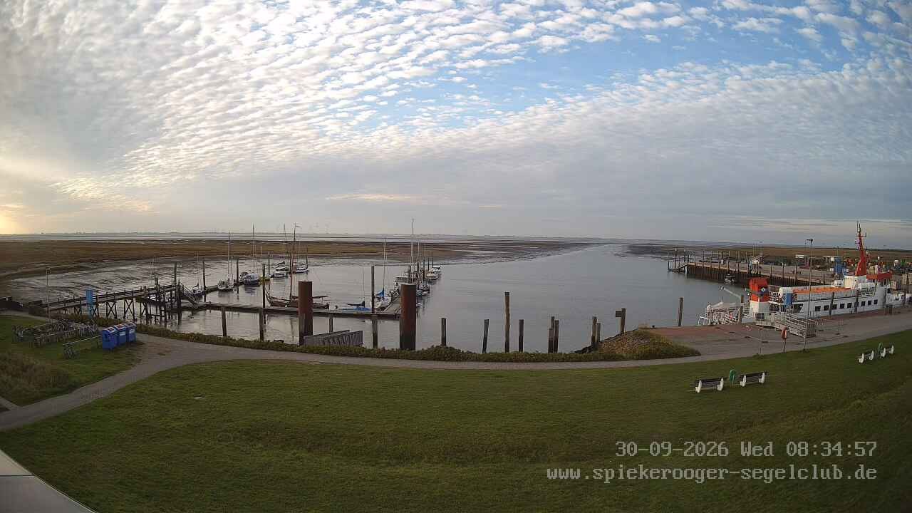 Archiv Foto Webcam Segelclub Spiekeroog