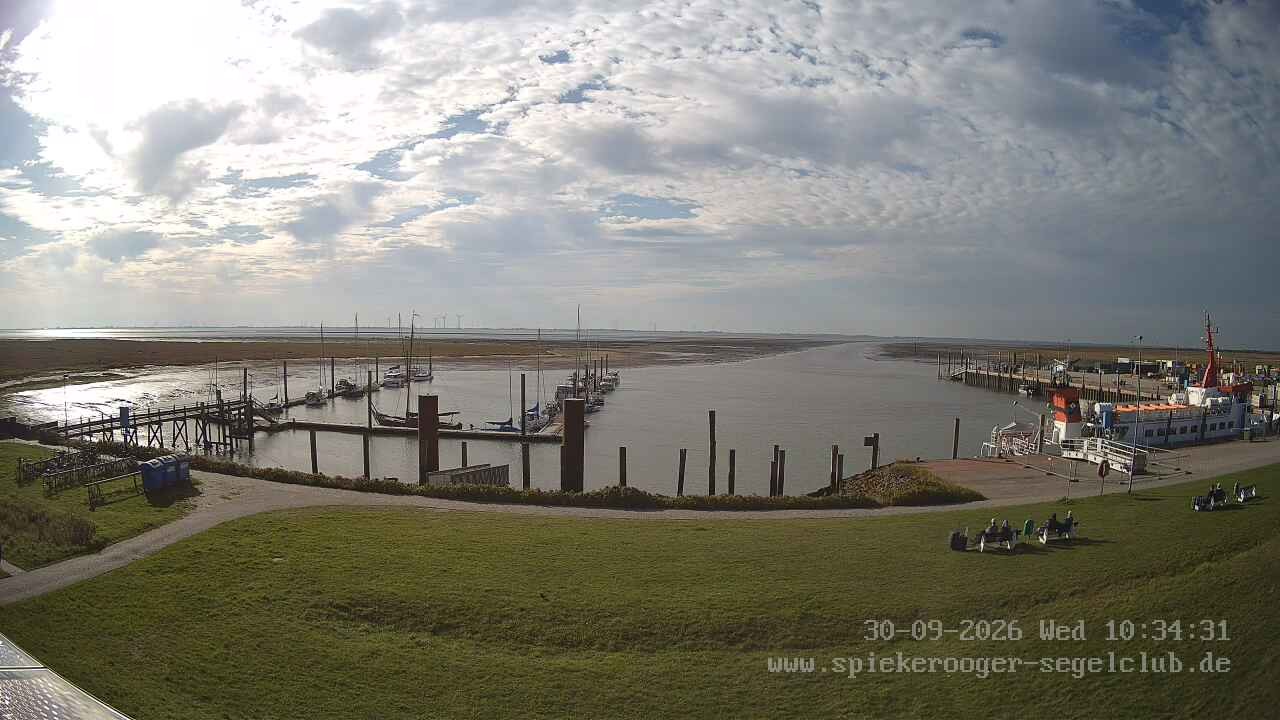 Archiv Foto Webcam Segelclub Spiekeroog