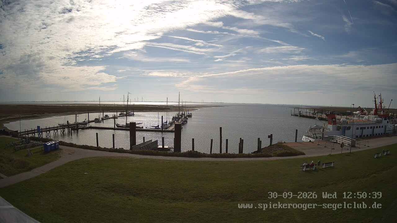 Archiv Foto Webcam Segelclub Spiekeroog