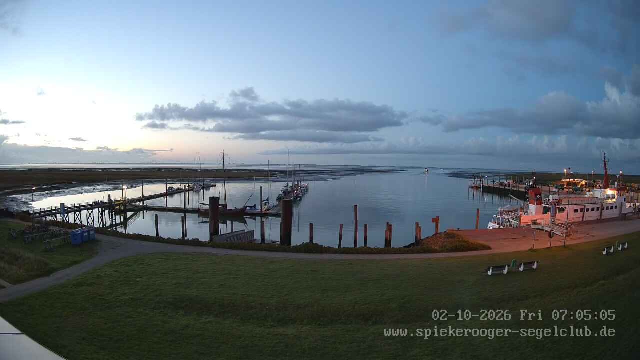 Archiv Foto Webcam Segelclub Spiekeroog