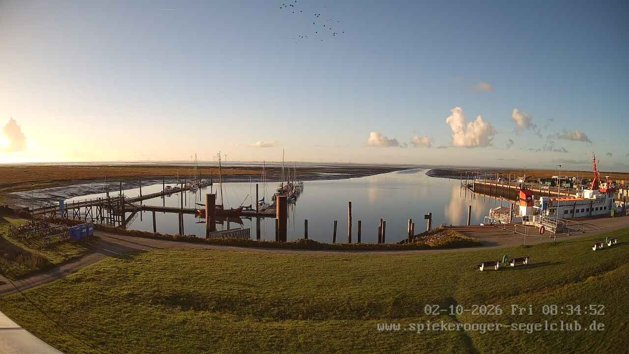 Archiv Foto Webcam Segelclub Spiekeroog