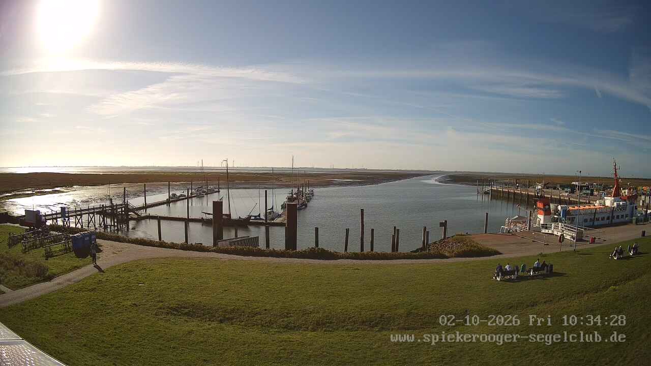 Archiv Foto Webcam Segelclub Spiekeroog