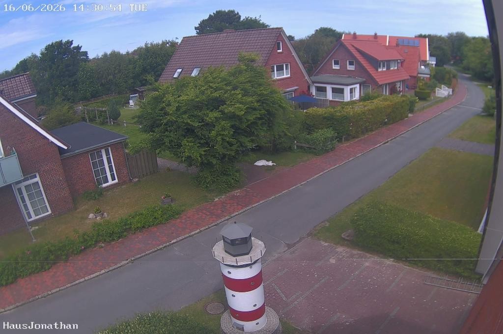 Archiv Foto Webcam Haus Süderloog - Langeoog
