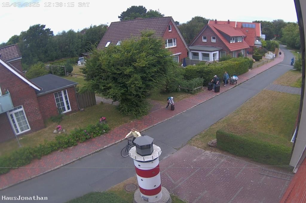 Archiv Foto Webcam Haus Süderloog - Langeoog