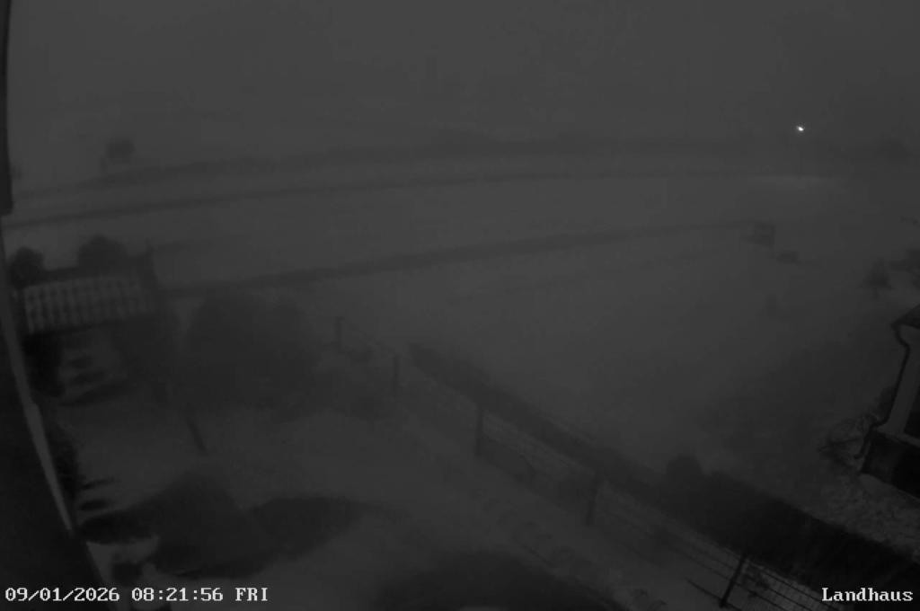 Archiv Foto Webcam Langeoog: Landhaus am Schniederdamm