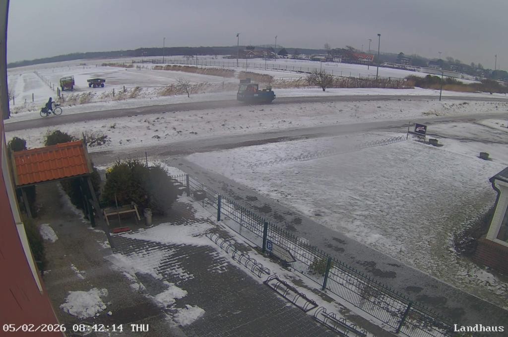 Archiv Foto Webcam Langeoog: Landhaus am Schniederdamm